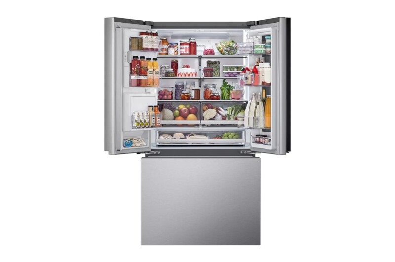 26 Cu. Ft. Counter-depth French Door Refrigerator - Stainless Steel LRYKC2606S