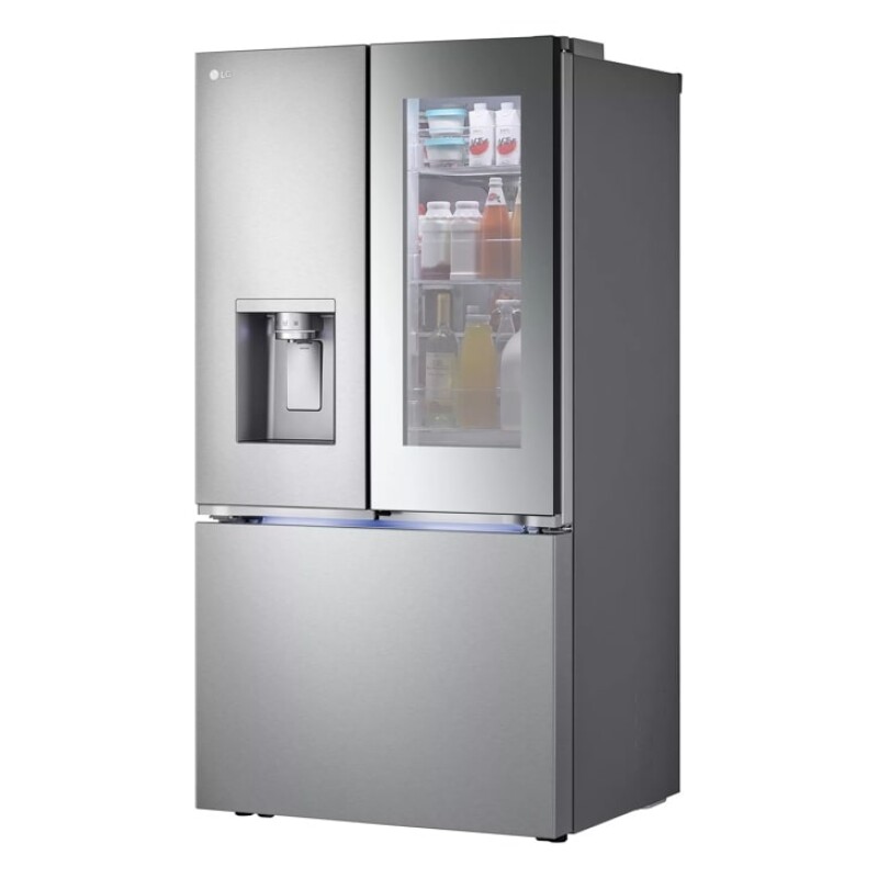 31 cu. ft. Smart Standard-Depth MAX™ French Door Refrigerator with Four Types of Ice and Mirror InstaView® LRYKS3106S