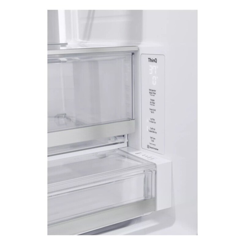 31 cu. ft. Smart Standard-Depth MAX™ French Door Refrigerator with Four Types of Ice and Mirror InstaView® LRYKS3106S