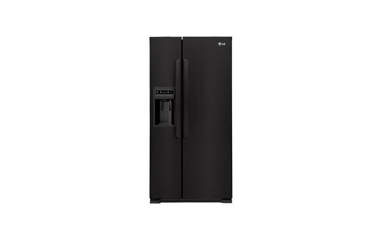 Large Capacity Side-by-Side Refrigerator with Ice & Water Dispenser (Fits a 33" Opening) LSC23924SB