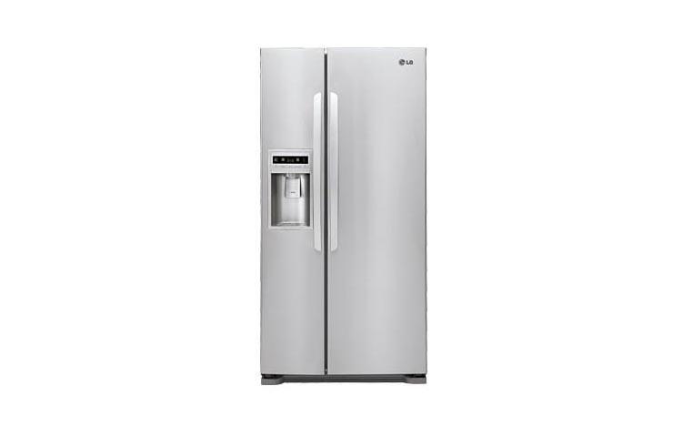 Large Capacity Side-by-Side Refrigerator with Ice & Water Dispenser (Fits a 33" Opening) LSC23924ST