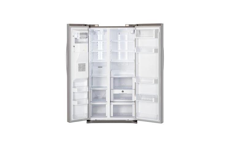 Large Capacity Side-by-Side Counter Depth Refrigerator with Ice & Water Dispenser LSC24971ST