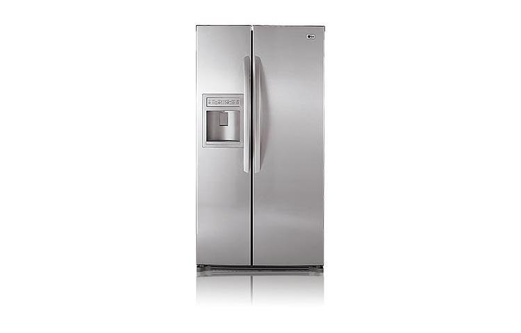 Side-By-Side Refrigerator with Ice and Water Dispenser (26.5 cu.ft.) LSC27910ST