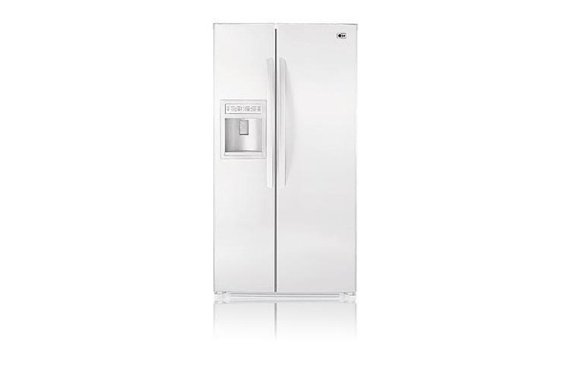 Side-By-Side Refrigerator with Ice and Water Dispenser (26.5 cu.ft.) LSC27910SW