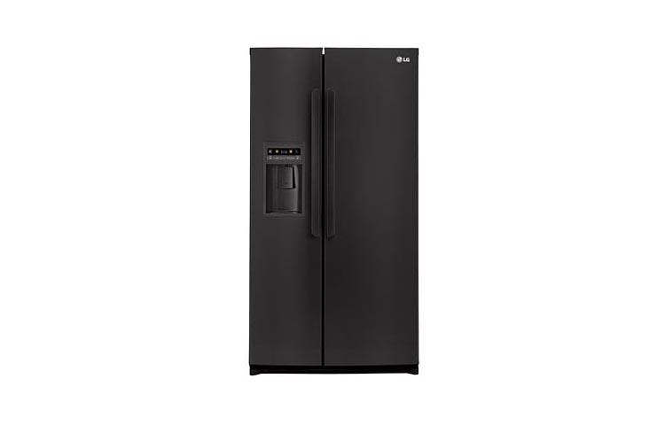 Large Capacity Side-By-Side Refrigerator with Ice & Water Dispenser LSC27914SB