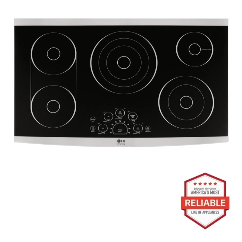 LG STUDIO 30" Electric Cooktop LSCE305ST