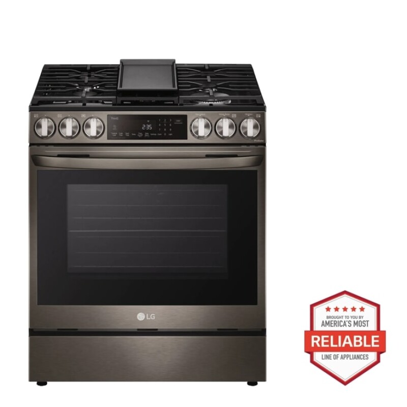 6.3 cu. ft. Smart wi-fi Enabled ProBake® Convection InstaView® Dual Fuel Slide-In Range with Air Fry LSDL6336D