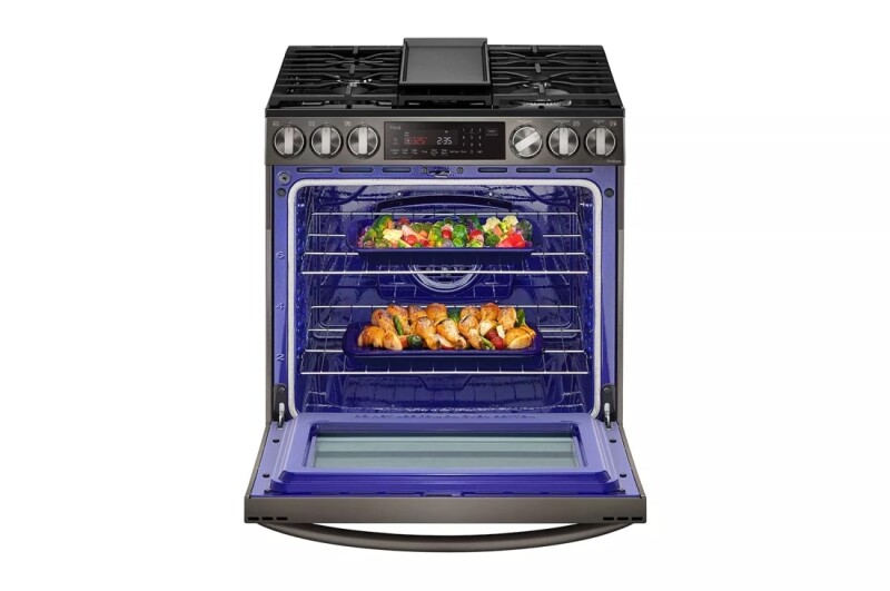 6.3 cu. ft. Smart wi-fi Enabled ProBake® Convection InstaView® Dual Fuel Slide-In Range with Air Fry LSDL6336D
