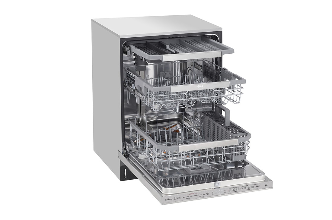 LG STUDIO Top Control Smart wi-fi Enabled Dishwasher with QuadWash™ LSDT9908SS