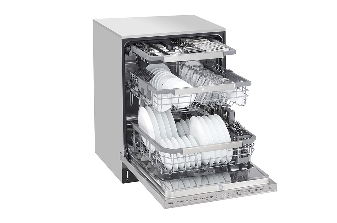 LG STUDIO Top Control Smart wi-fi Enabled Dishwasher with QuadWash™ LSDT9908SS