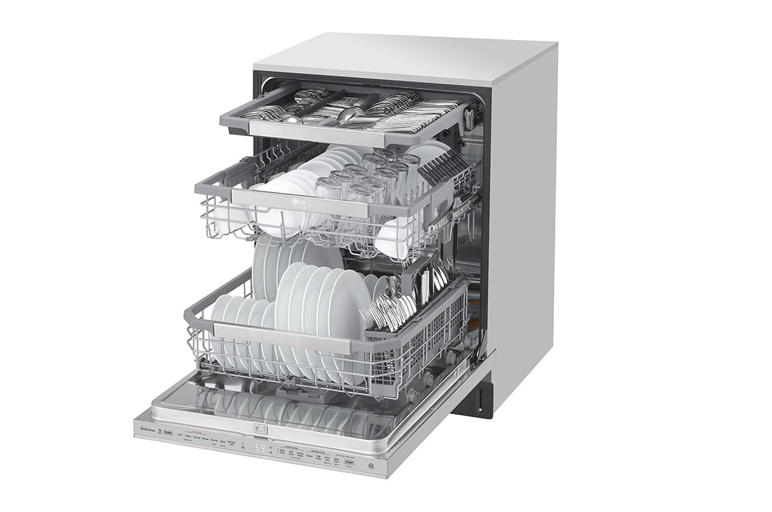 LG STUDIO Top Control Smart wi-fi Enabled Dishwasher with QuadWash™ LSDT9908SS