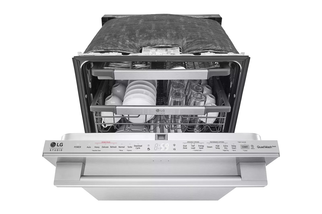 Top Control Smart Dishwasher with QuadWash™ and TrueSteam® LSDTS9882S