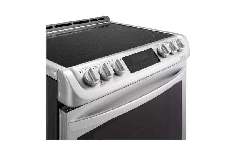 6.3 cu. ft. Electric Single Oven Slide-in Range with ProBake Convection® and EasyClean® LSE4613ST