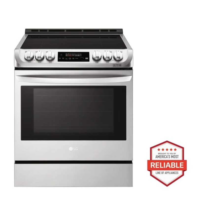 6.3 cu. ft. Smart wi-fi Enabled Induction Slide-in Range with ProBake Convection® and EasyClean® LSE4616ST