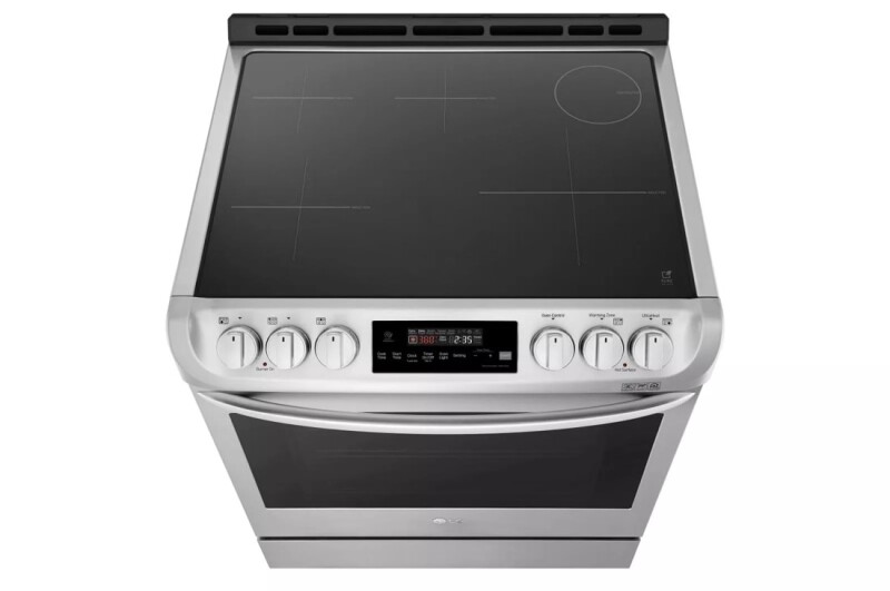 6.3 cu. ft. Smart wi-fi Enabled Induction Slide-in Range with ProBake Convection® and EasyClean® LSE4616ST