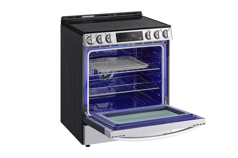6.3 Cu. Ft. Smart Wi-fi Enabled Fan Convection Electric Slide-in Range With Air Fry & Easyclean® LSEL6333F