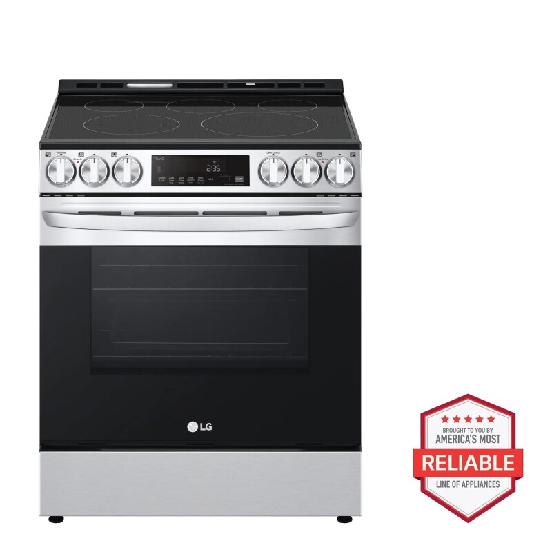 6.3 Cu. Ft. Smart Wi-fi Enabled Fan Convection Electric Slide-in Range With Air Fry & Easyclean® LSEL6333F