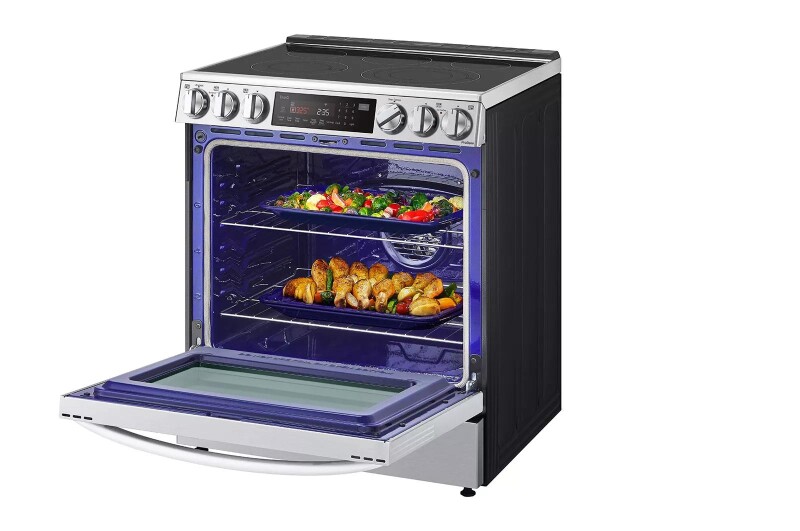 6.3 cu ft. Smart wi-fi Enabled ProBake Convection® InstaView® Electric Slide-In Range with Air Fry LSEL6335FE