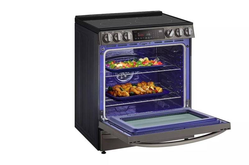 6.3 cu ft. Smart Wi-Fi Enabled ProBake Convection® InstaView™ Electric Slide-in Range with Air Fry LSEL6337D