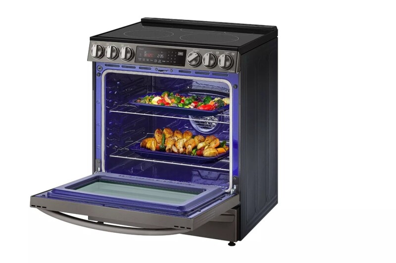 6.3 cu ft. Smart Wi-Fi Enabled ProBake Convection® InstaView™ Electric Slide-in Range with Air Fry LSEL6337D