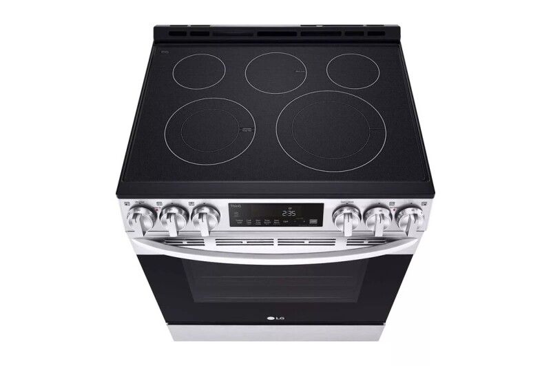 6.3 cu ft. Smart Electric Slide-in Range with Convection, Air Fry & EasyClean® LSEL633CF