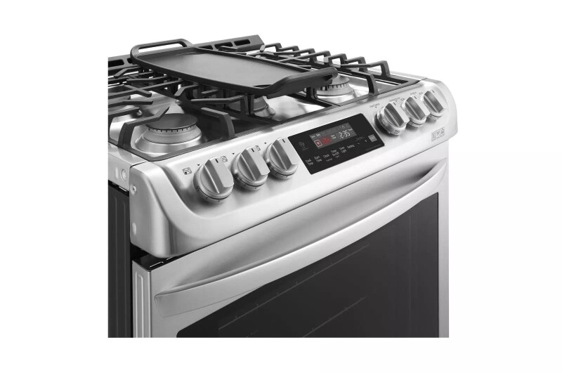 6.3 cu. ft. Smart wi-fi Enabled Gas Single Oven Slide-in Range with ProBake Convection® LSG4515ST