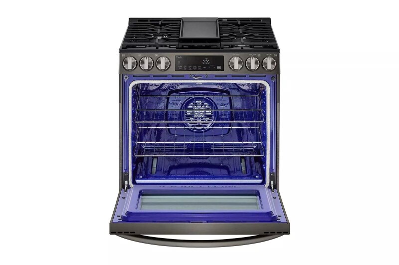 5.8 cu ft. Smart Wi-Fi Enabled Fan Convection Gas Slide-in Range with Air Fry & EasyClean® LSGL5833D