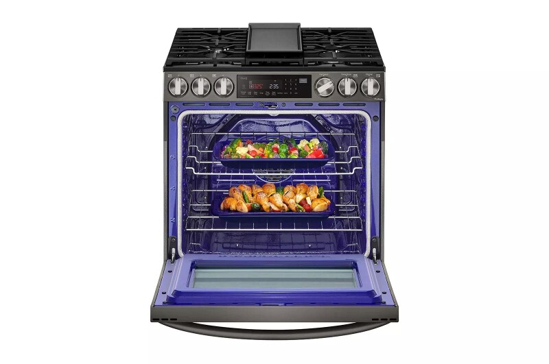 6.3 Cu. Ft. Smart Wi-fi Enabled Probake Convection® Instaview® Gas Slide-in Range With Air Fry LSGL6335D