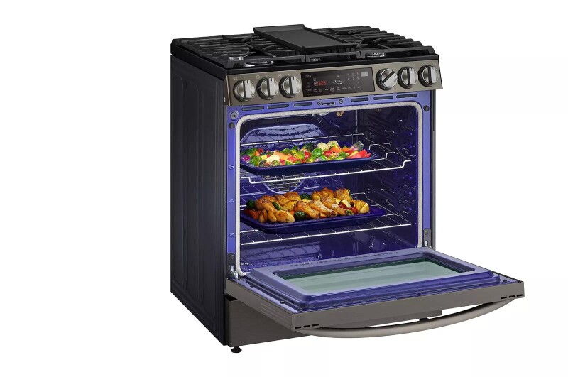 6.3 Cu. Ft. Smart Wi-fi Enabled Probake Convection® Instaview® Gas Slide-in Range With Air Fry LSGL6335D