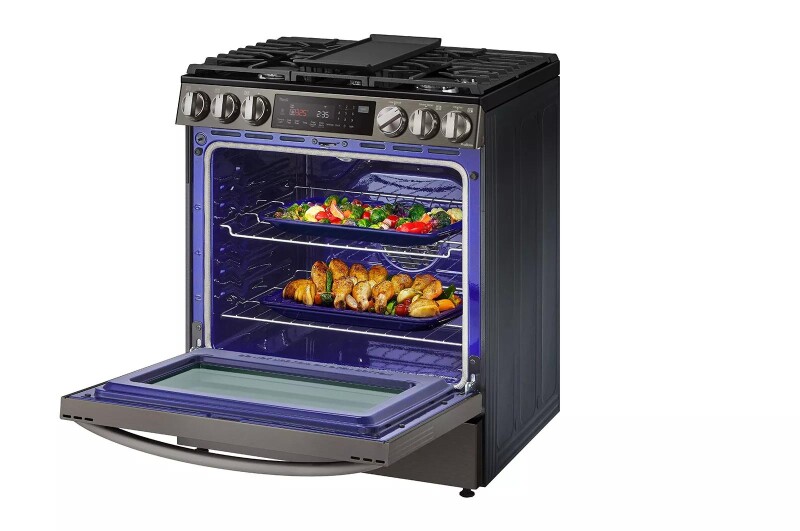 6.3 Cu. Ft. Smart Wi-fi Enabled Probake Convection® Instaview® Gas Slide-in Range With Air Fry LSGL6335D