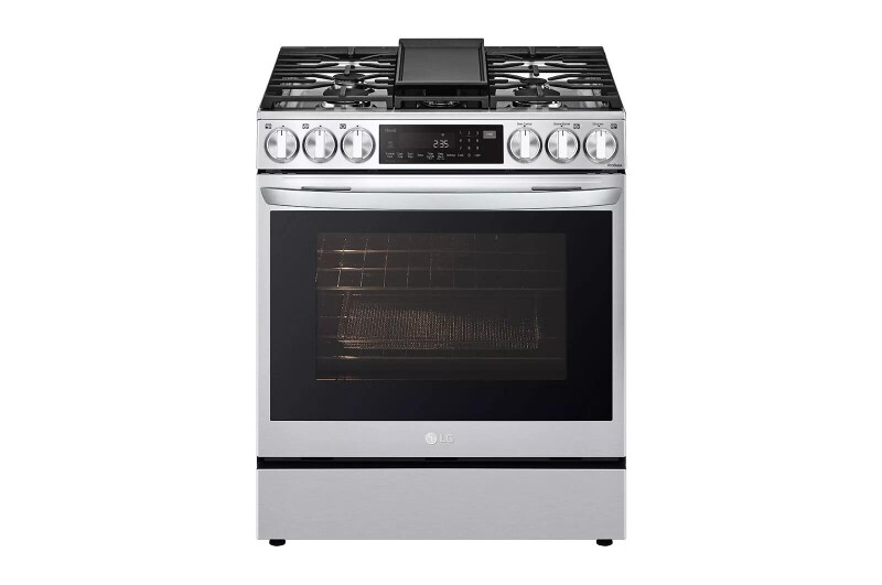 6.3 cu ft. Smart wi-fi Enabled ProBake Convection® InstaView® Gas Slide-In Range with Air Fry LSGL6335F