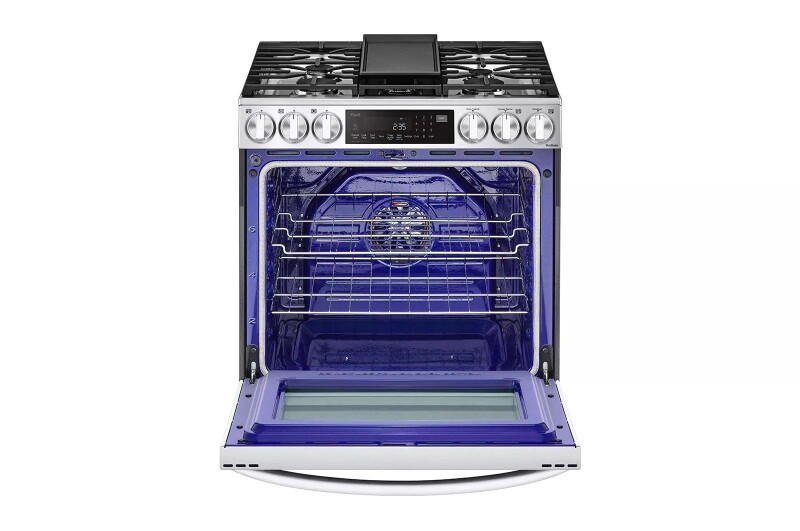6.3 cu ft. Smart wi-fi Enabled ProBake Convection® InstaView® Gas Slide-In Range with Air Fry LSGL6335F