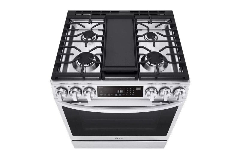 6.3 cu ft. Smart wi-fi Enabled ProBake Convection® InstaView® Gas Slide-In Range with Air Fry LSGL6335F