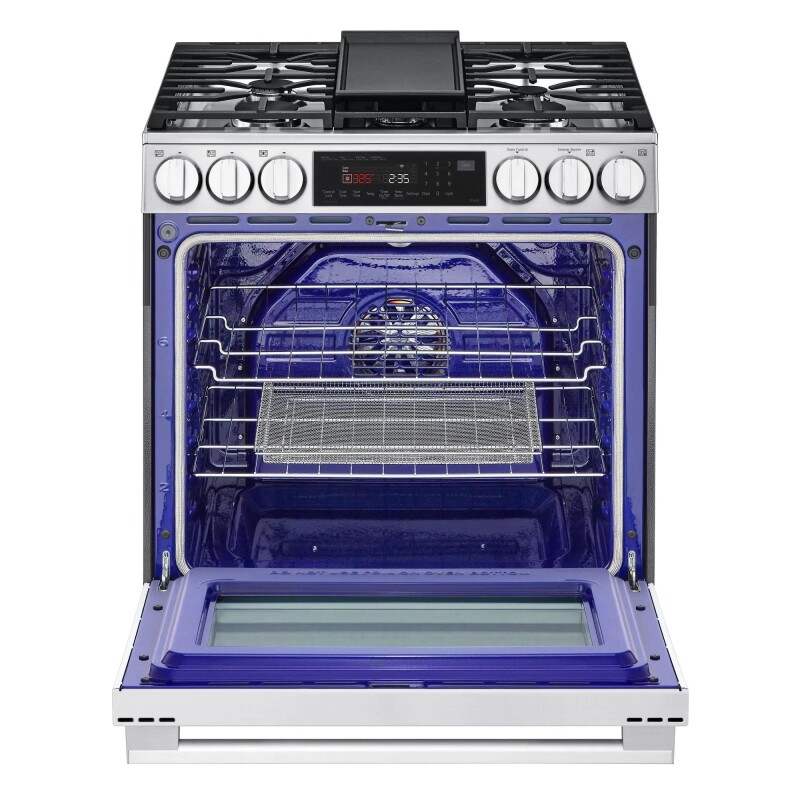 6.3 Cu Ft. Smart Gas Slide-in Range Probake Convection® Instaview®, And Air Fry LSGL6335X