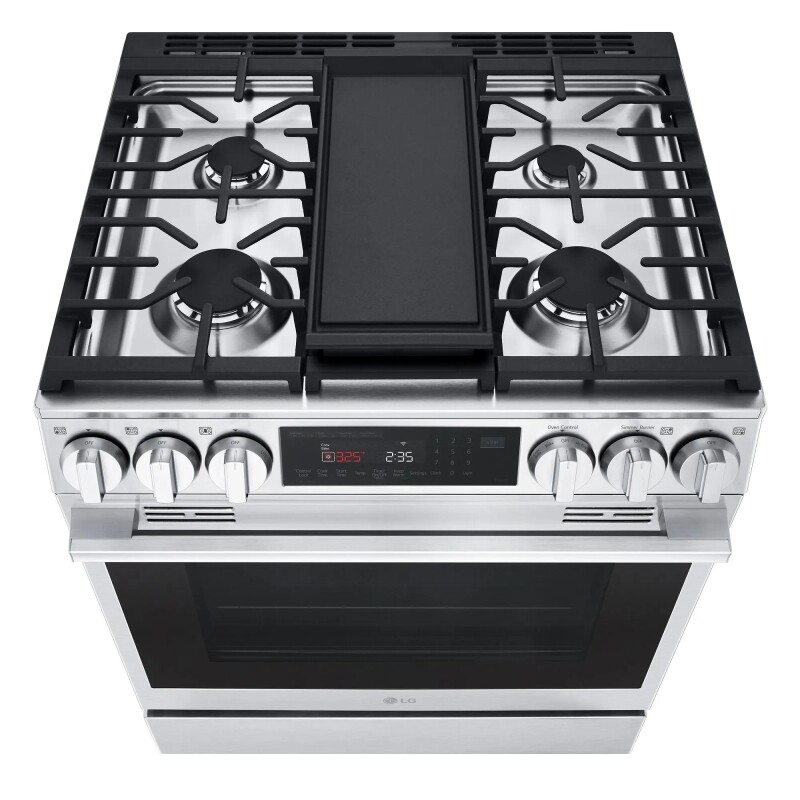 6.3 Cu Ft. Smart Gas Slide-in Range Probake Convection® Instaview®, And Air Fry LSGL6335X