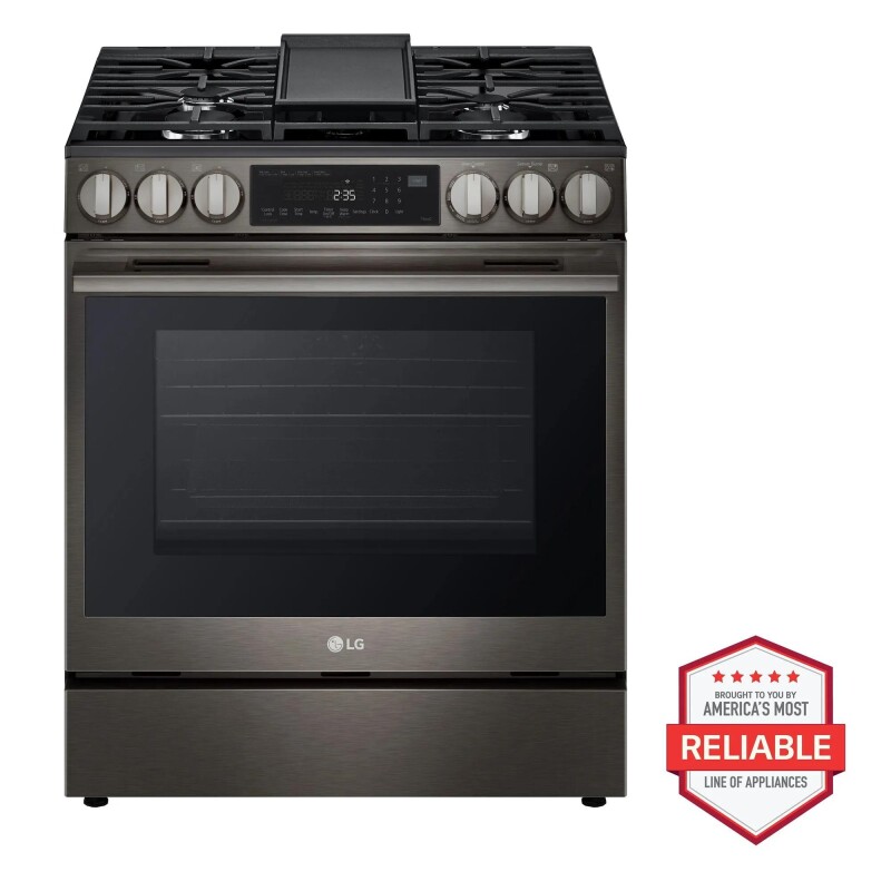 6.3 Cu Ft. Smart Gas Slide-in Range With Probake Convection® Instaview®, And Air Fry LSGL6335Z