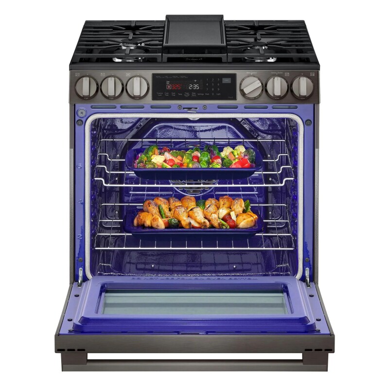 6.3 Cu Ft. Smart Gas Slide-in Range With Probake Convection® Instaview®, And Air Fry LSGL6335Z