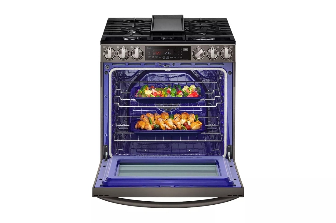 6.3 cu ft. Smart Wi-Fi Enabled ProBake Convection® InstaView™ Gas Slide-in Range with Air Fry LSGL6337D