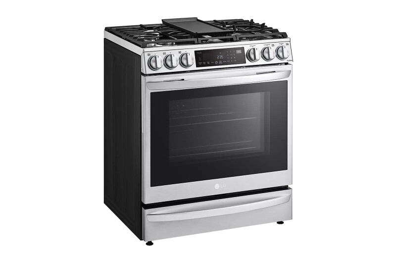 6.3 Cu. Ft. Smart Gas Slide-in Range With Instaview® Probake Convection®, Air Fry, And Air Sous Vide LSGL6337F