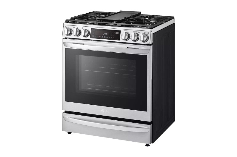 6.3 Cu. Ft. Smart Gas Slide-in Range With Instaview® Probake Convection®, Air Fry, And Air Sous Vide LSGL6337F