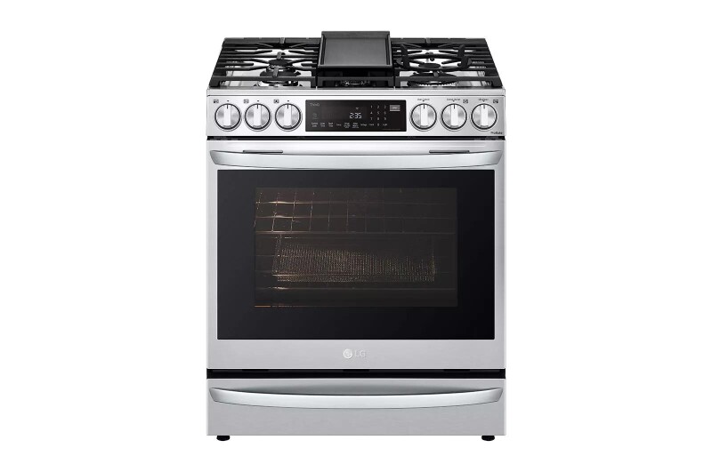 6.3 Cu. Ft. Smart Gas Slide-in Range With Instaview® Probake Convection®, Air Fry, And Air Sous Vide LSGL6337F