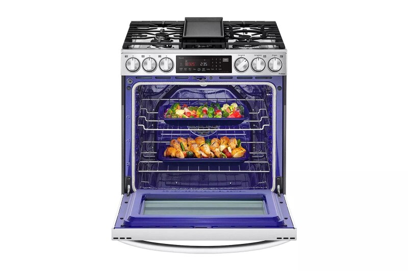 6.3 Cu. Ft. Smart Gas Slide-in Range With Instaview® Probake Convection®, Air Fry, And Air Sous Vide LSGL6337F