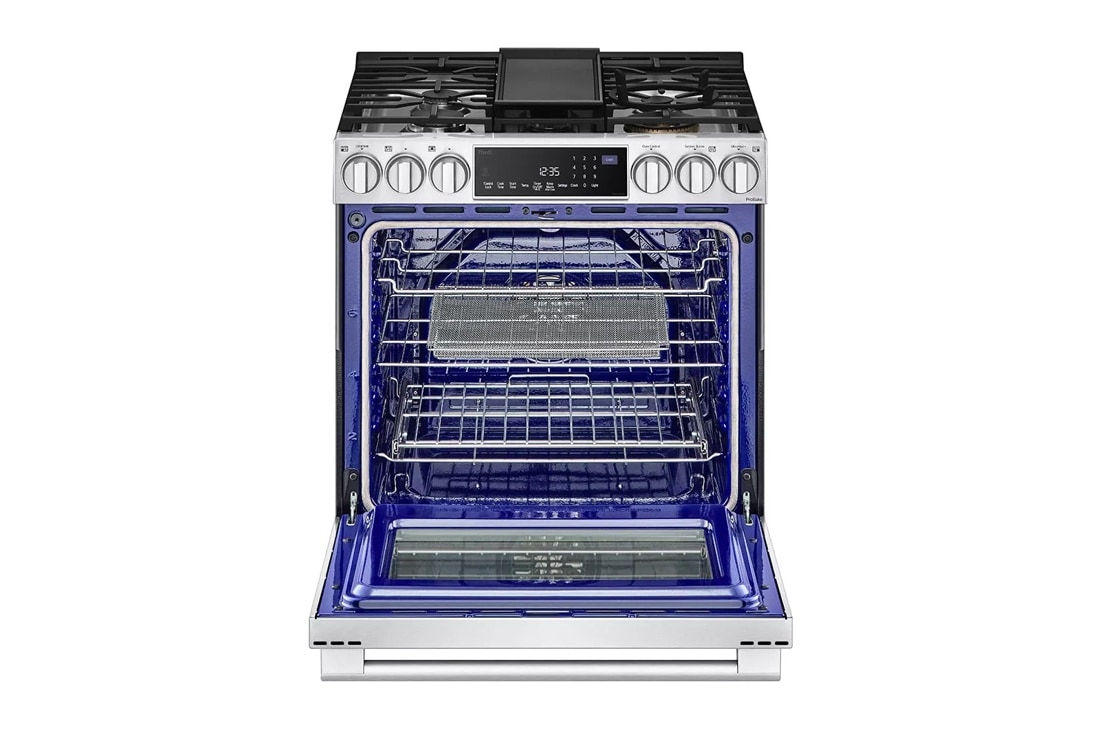 6.3 cu. ft. InstaView® Gas Slide-in Range with ProBake Convection® and Air Fry LSGS6338F