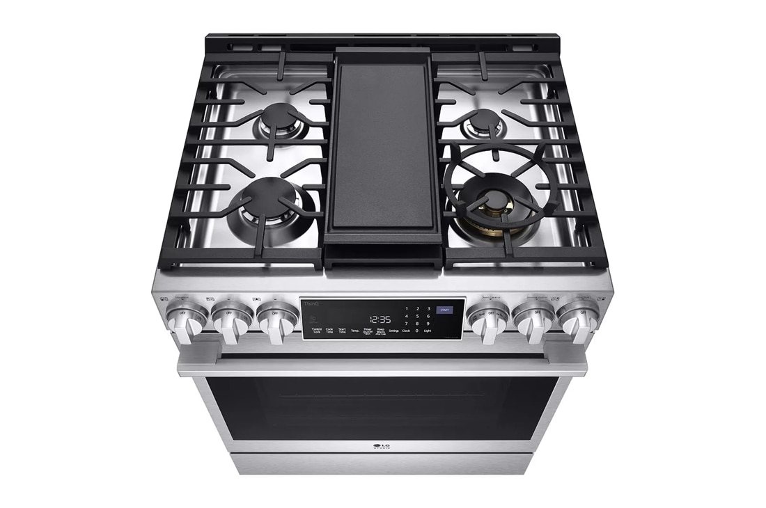 6.3 cu. ft. InstaView® Gas Slide-in Range with ProBake Convection® and Air Fry LSGS6338F