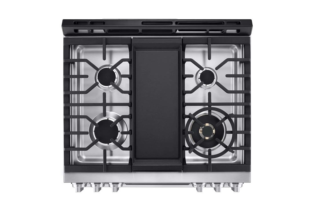 6.3 cu. ft. InstaView® Gas Slide-in Range with ProBake Convection® and Air Fry LSGS6338F