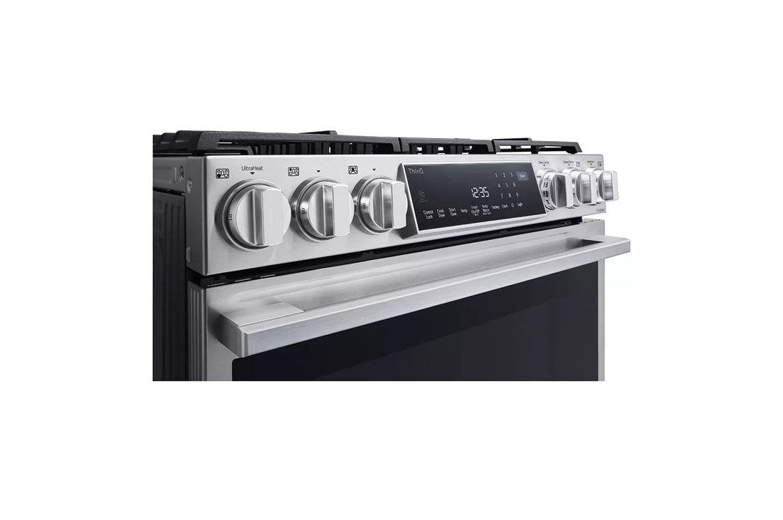6.3 cu. ft. InstaView® Gas Slide-in Range with ProBake Convection® and Air Fry LSGS6338F