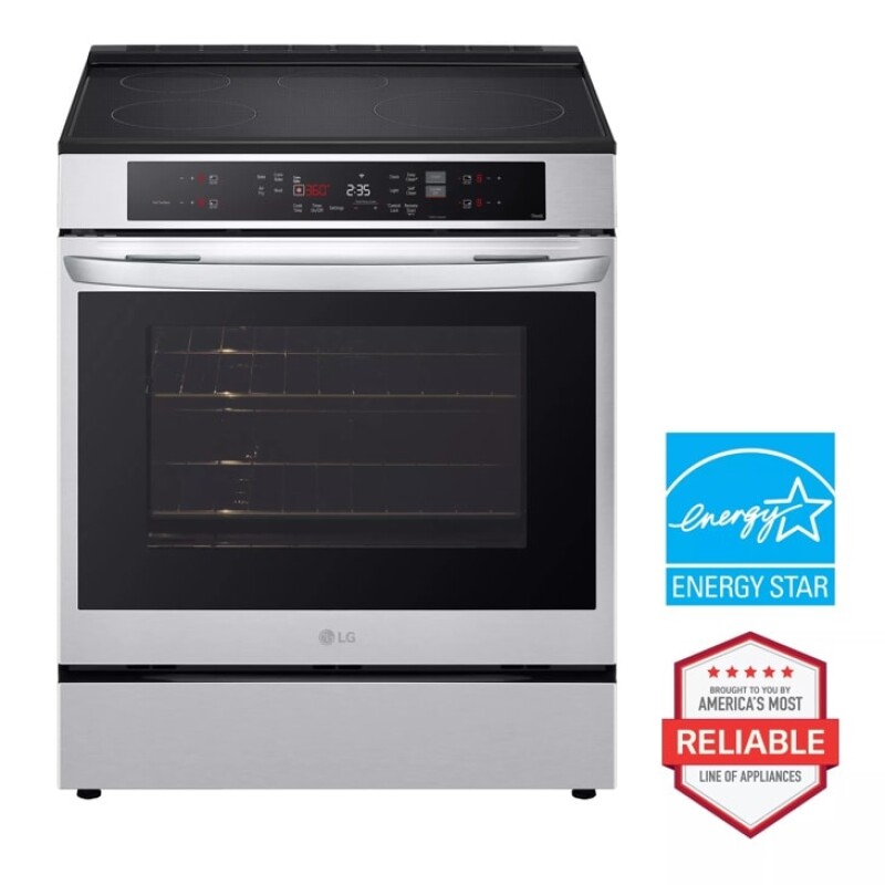 6.3 cu. ft. Smart Induction Slide-in Range with Convection and Air Fry LSIL633TFE