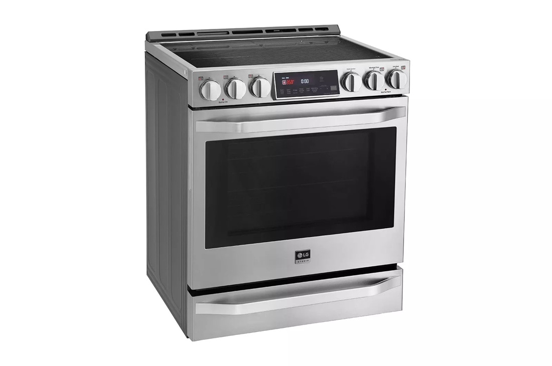LG STUDIO 6.3 cu. ft. Induction Slide-in Range with ProBake Convection® and EasyClean® LSIS3018SS