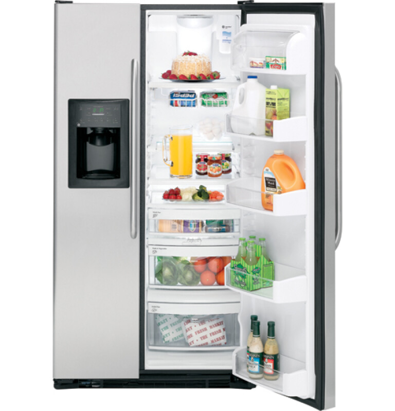 25.4 Cu. Ft. Stainless Side-By-Side Refrigerator with Dispenser LSS25XSTSS