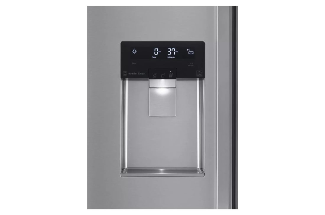LG STUDIO 26 cu. ft. Smart wi-fi Enabled Side-by-Side Refrigerator LSSB2692ST